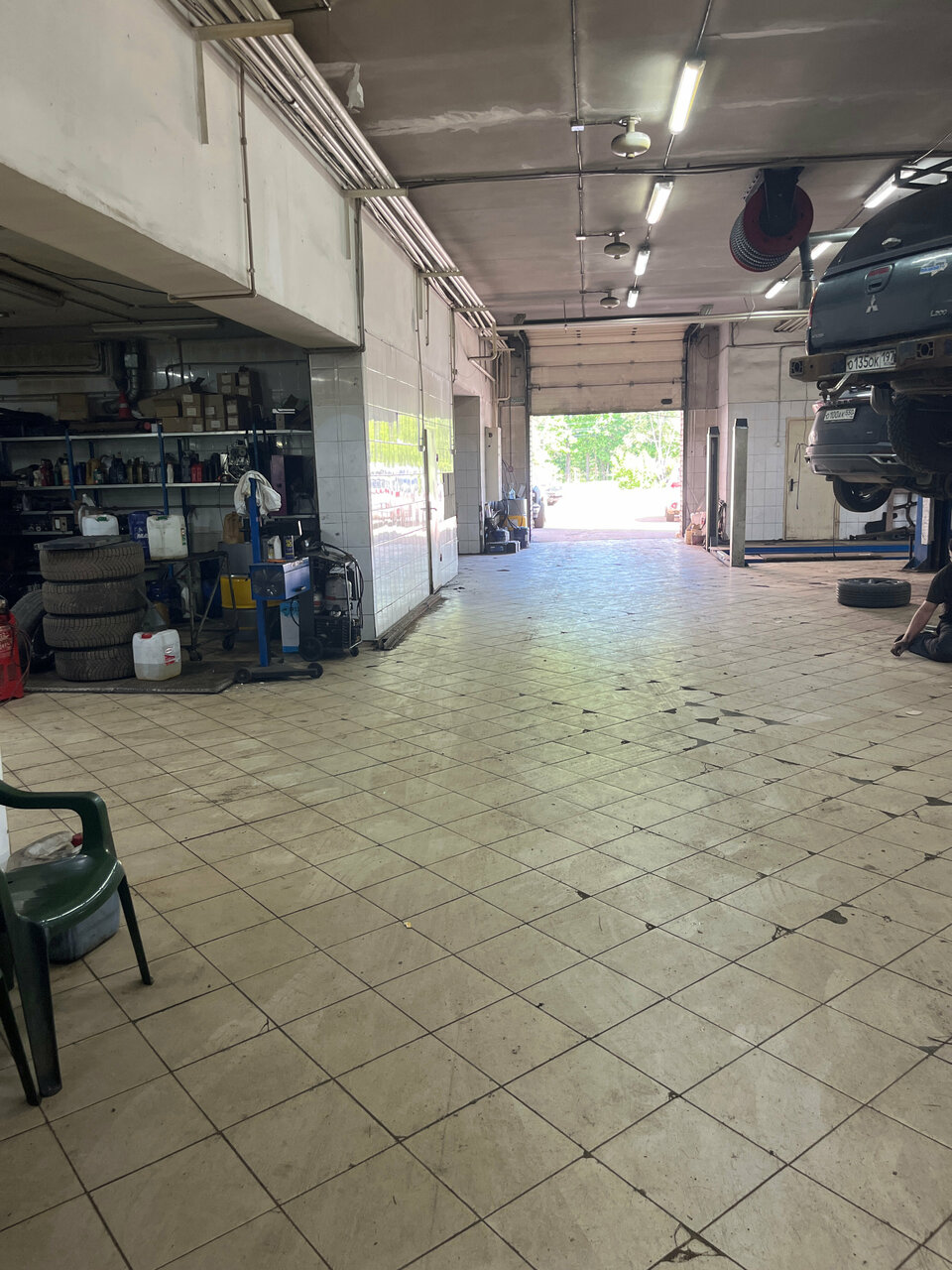 inside
