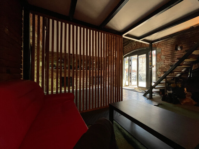 inside