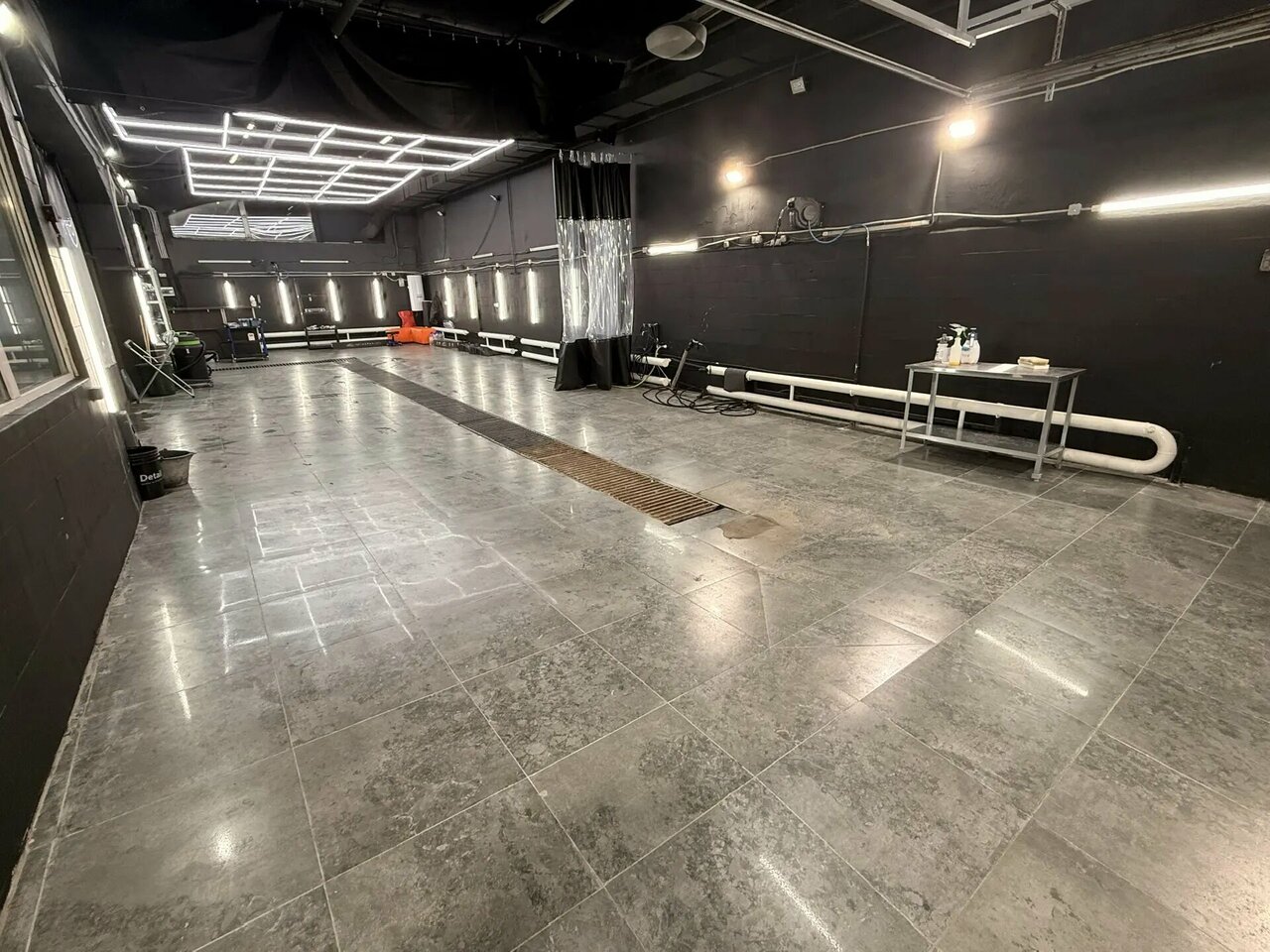 inside