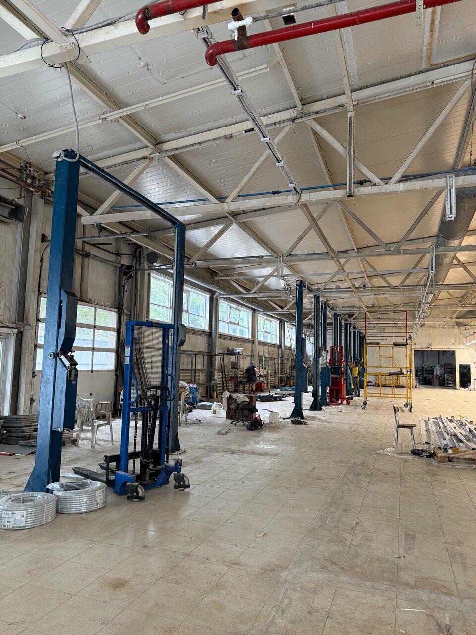 inside