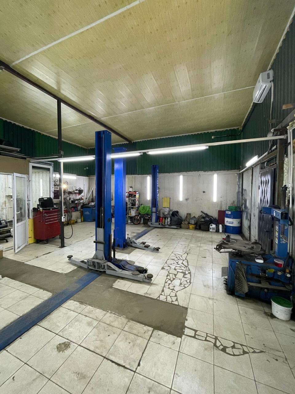 inside