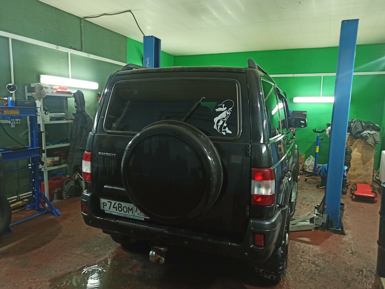 inside