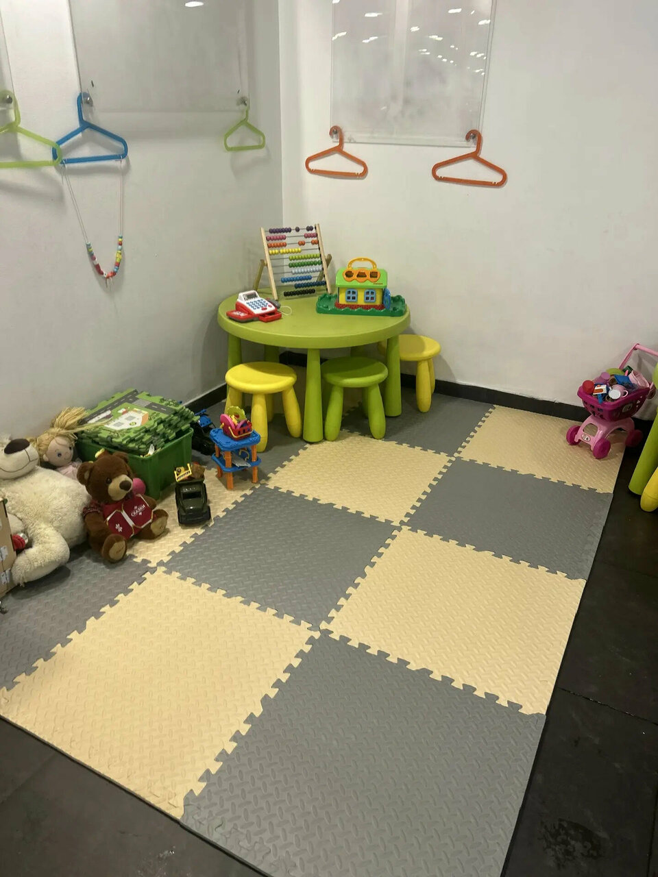 inside