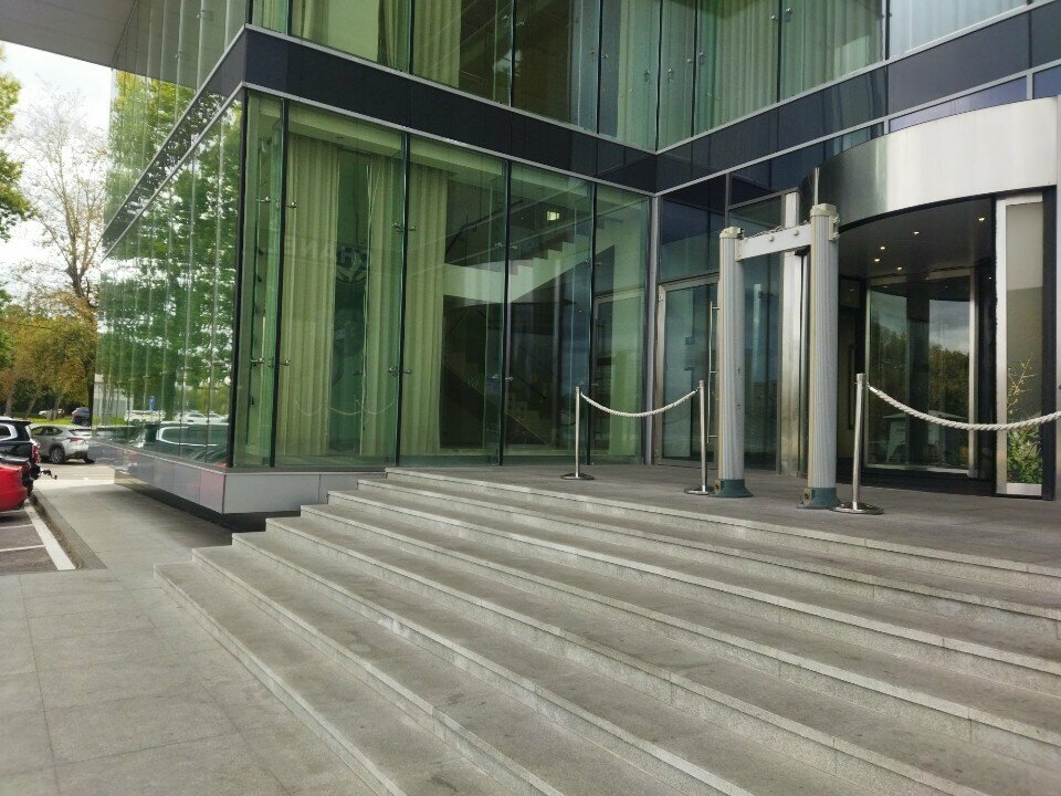 outside