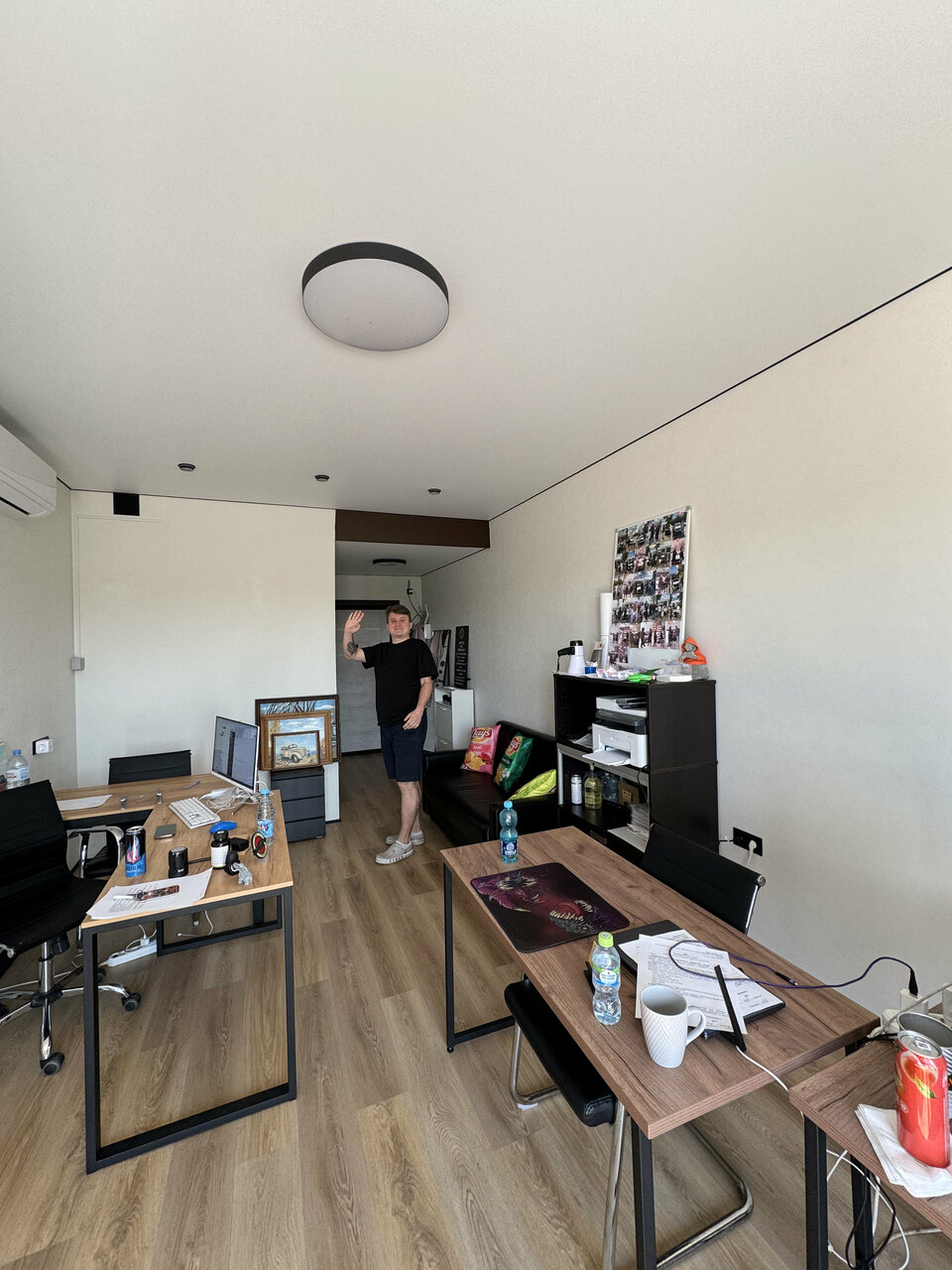 inside