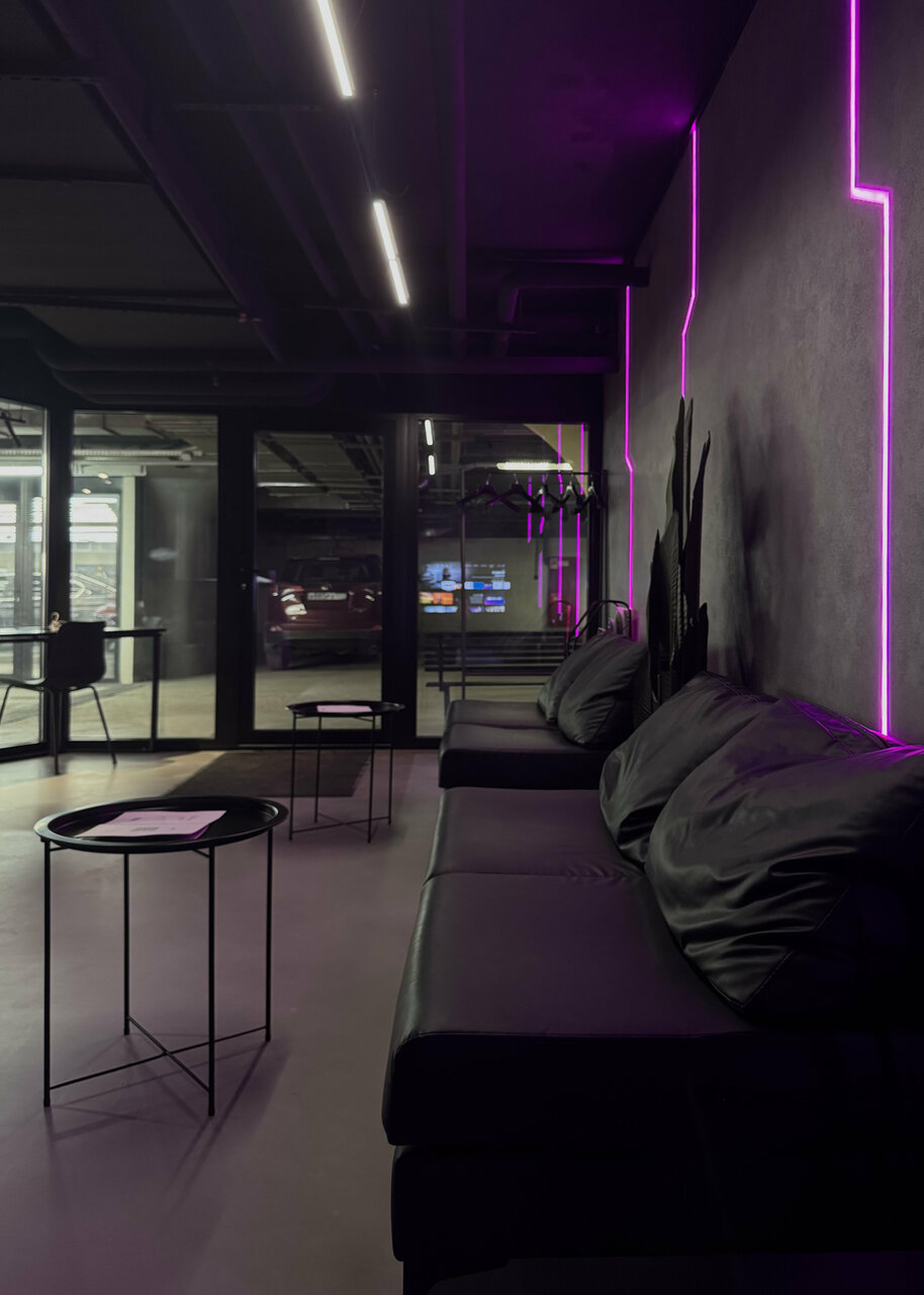inside