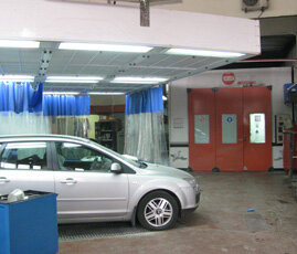 inside