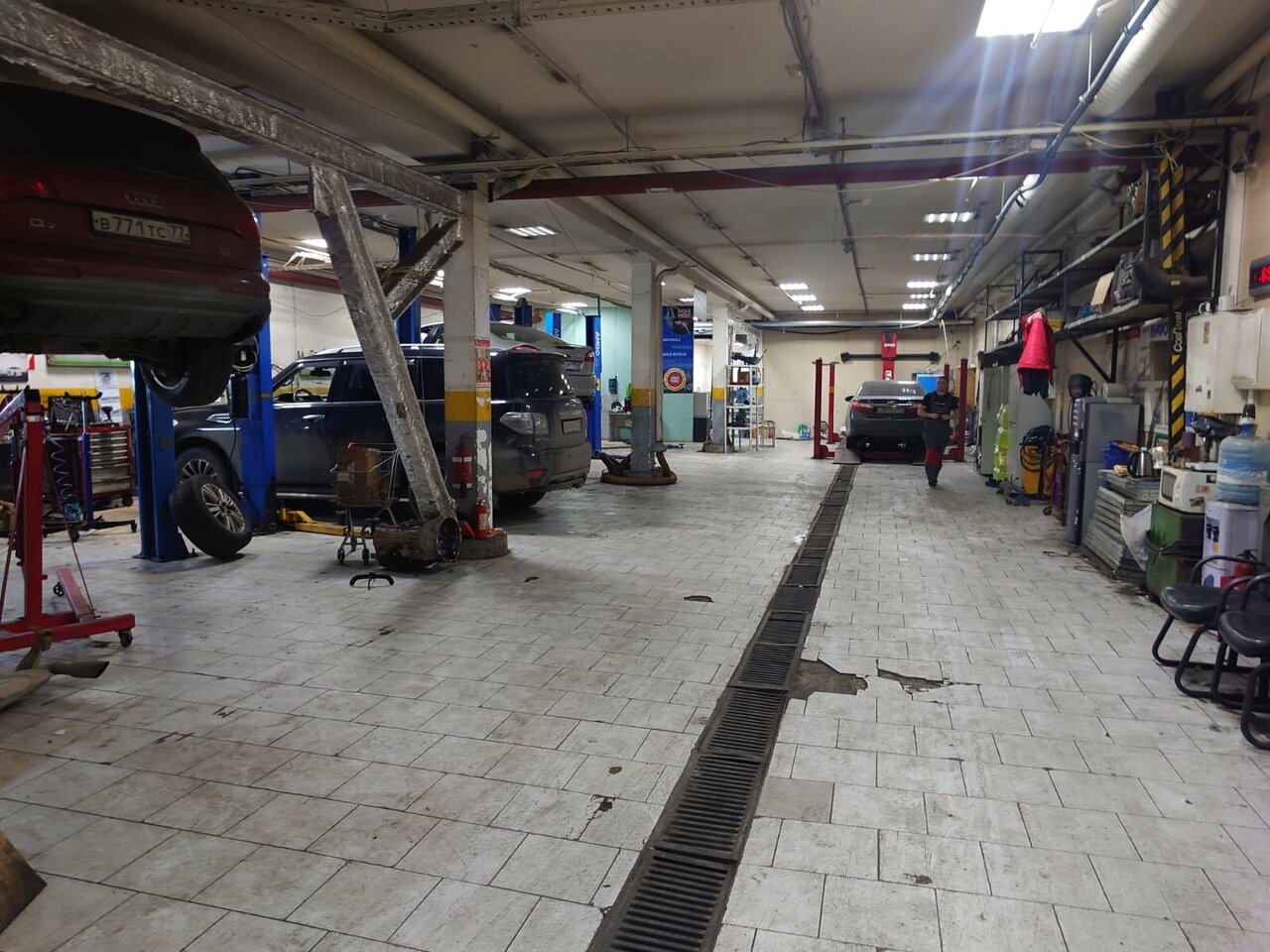 inside