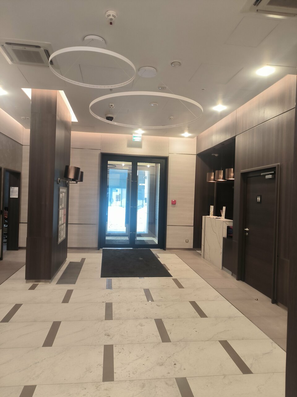 inside
