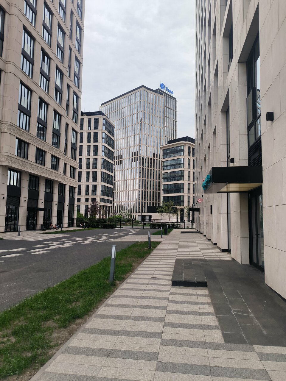 outside