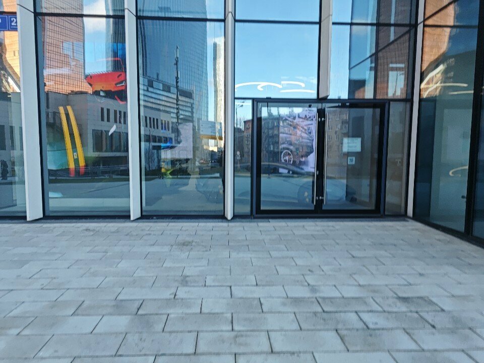 outside