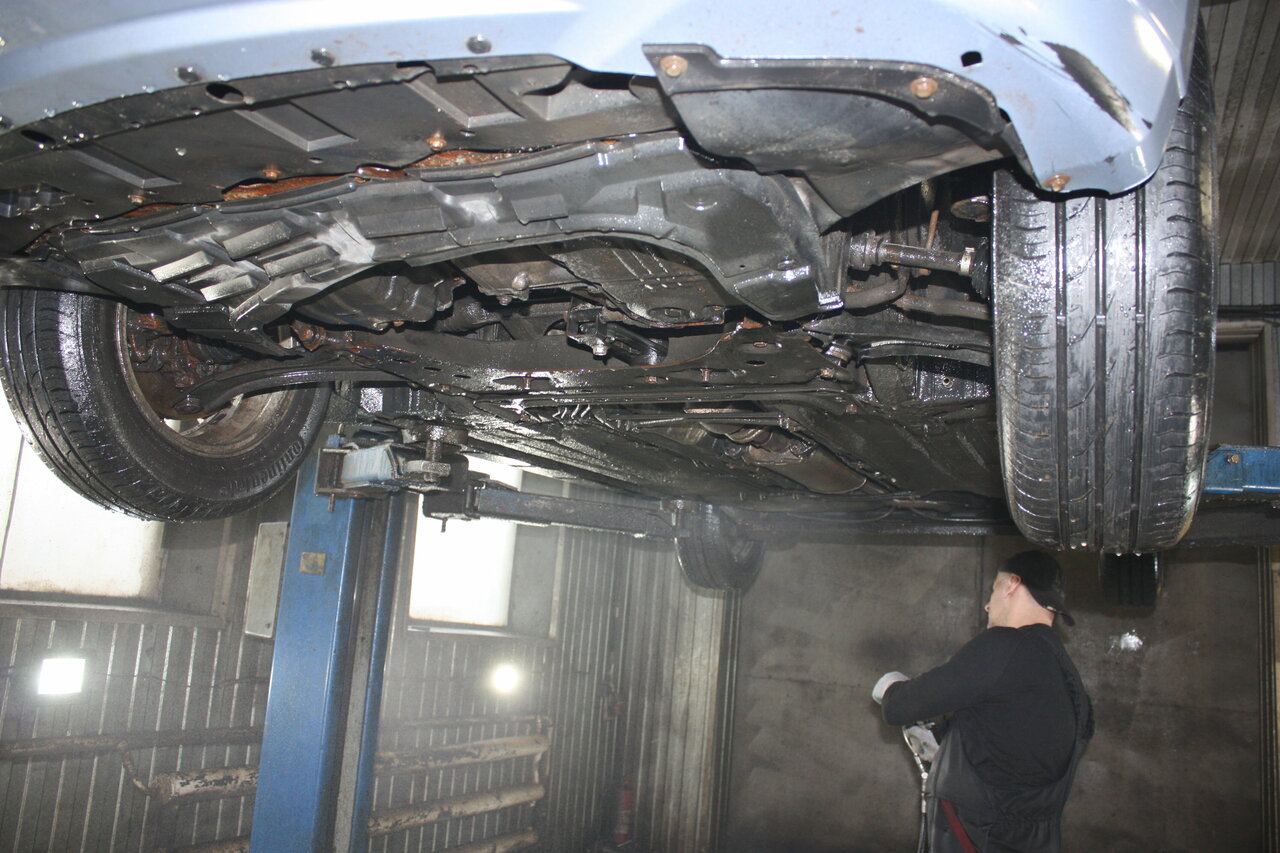 inside