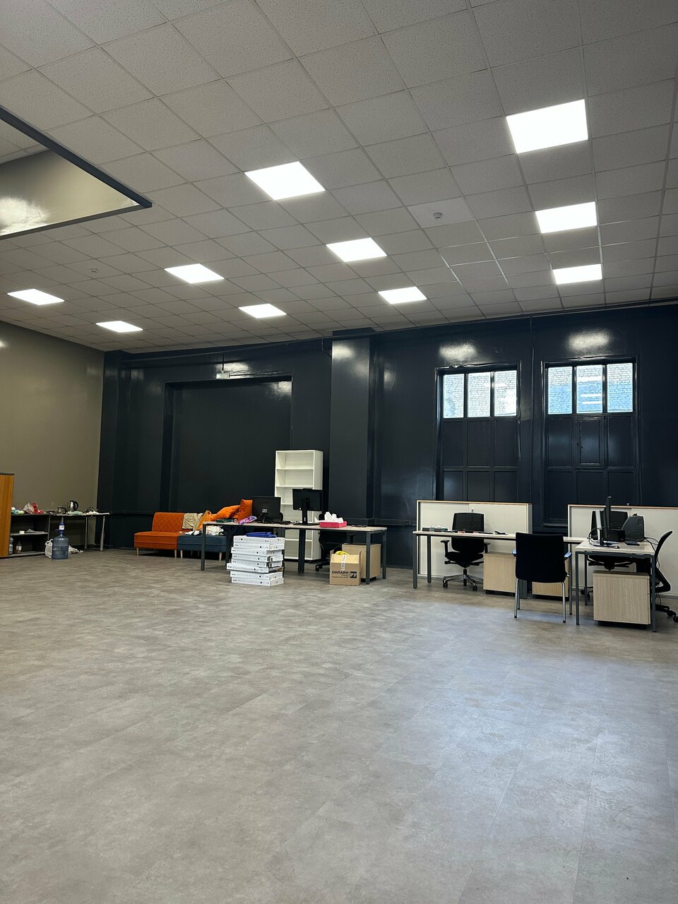 inside