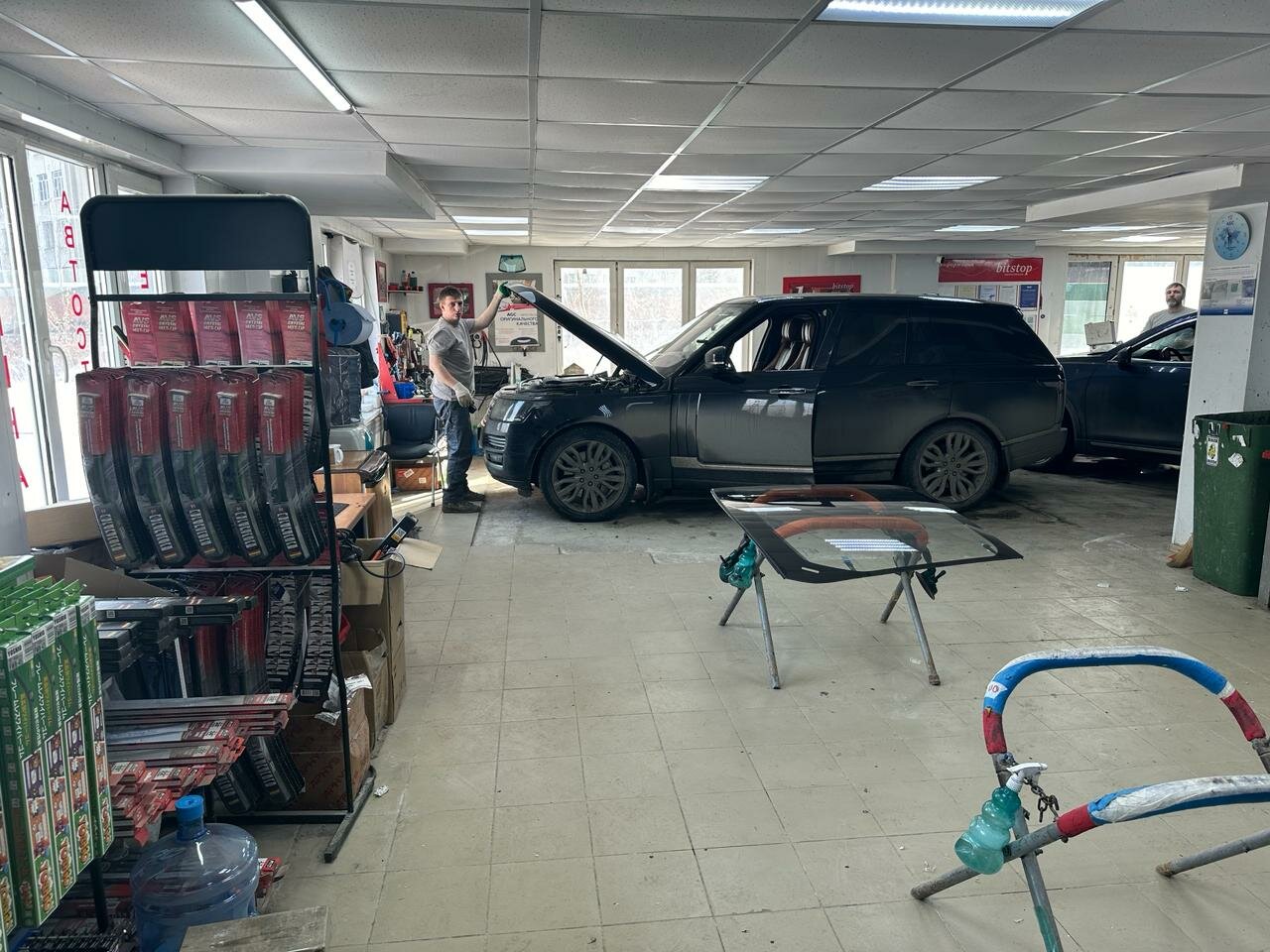 inside