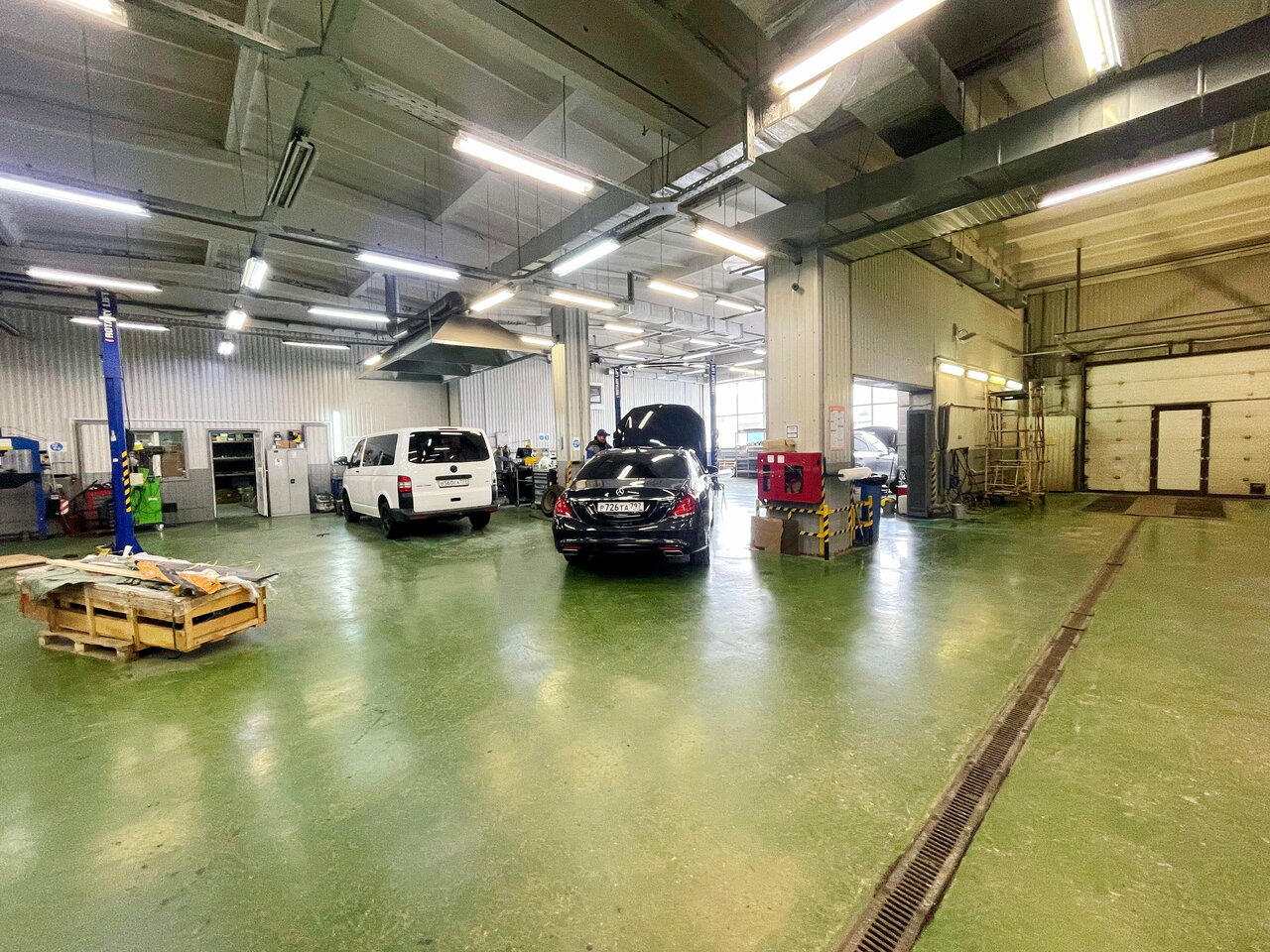 inside