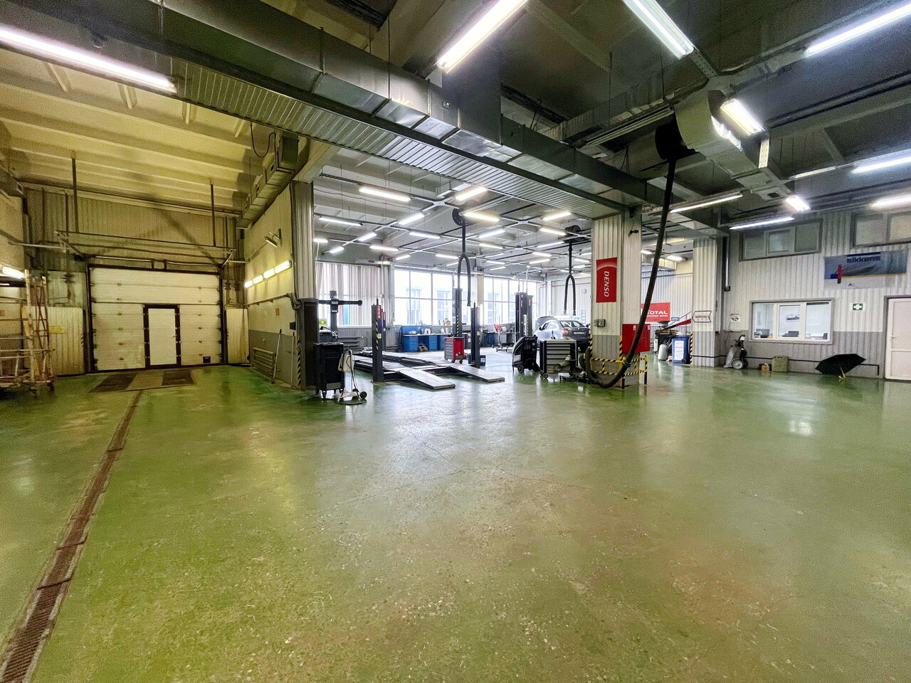 inside