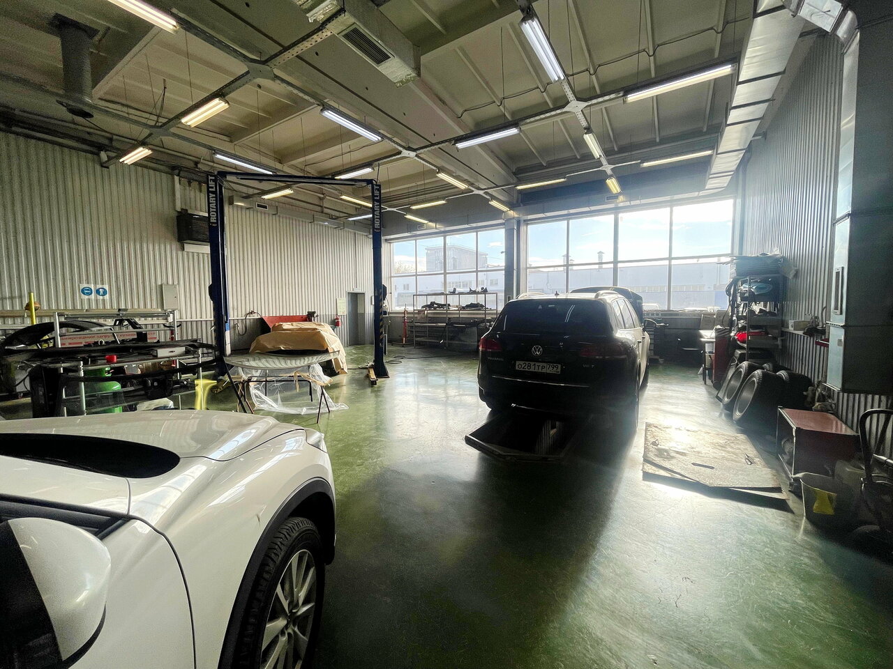 inside