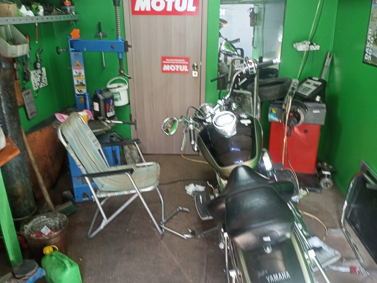 inside