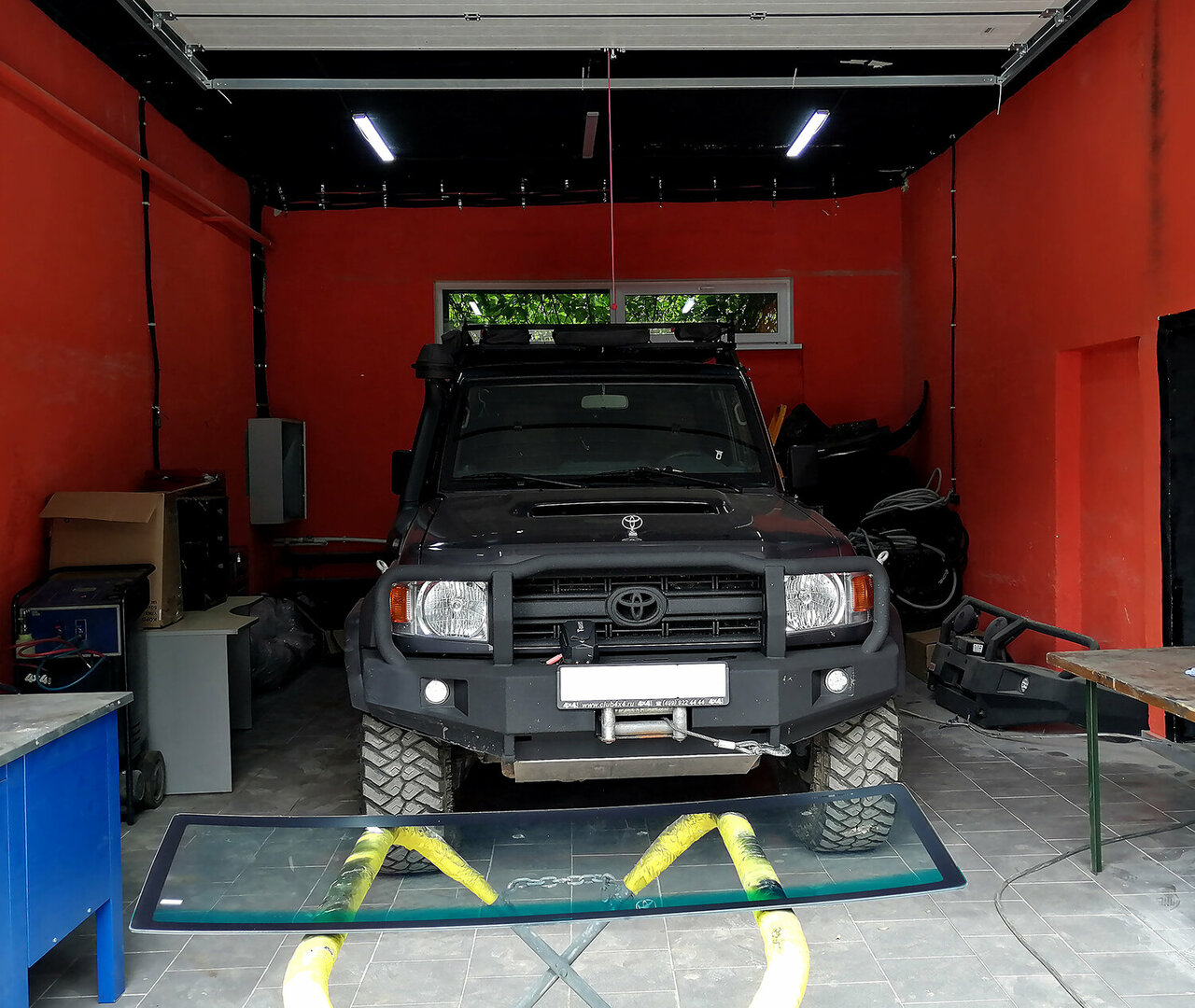 inside