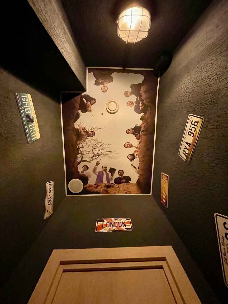 inside