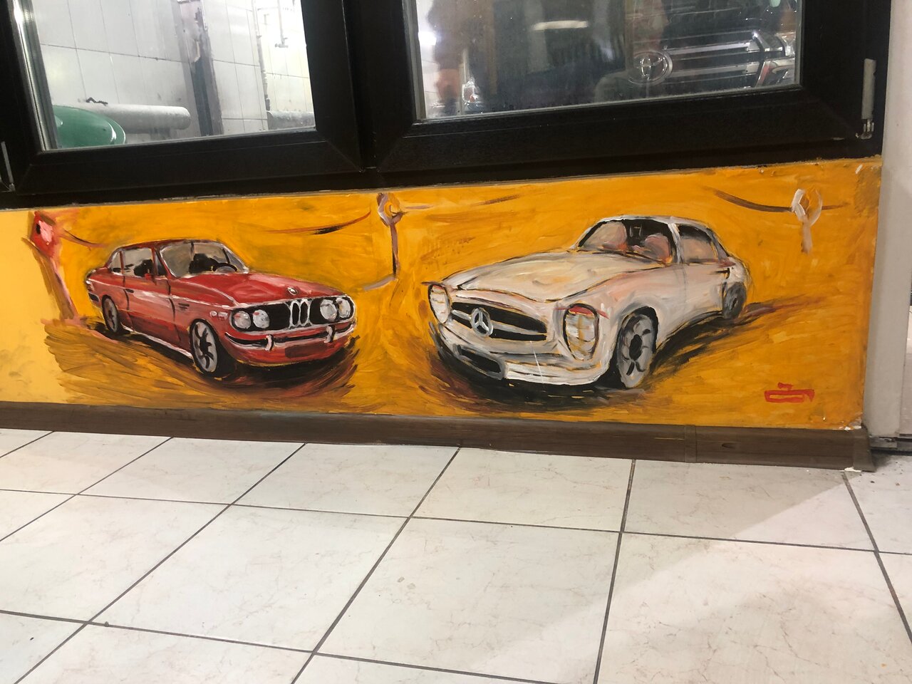 inside