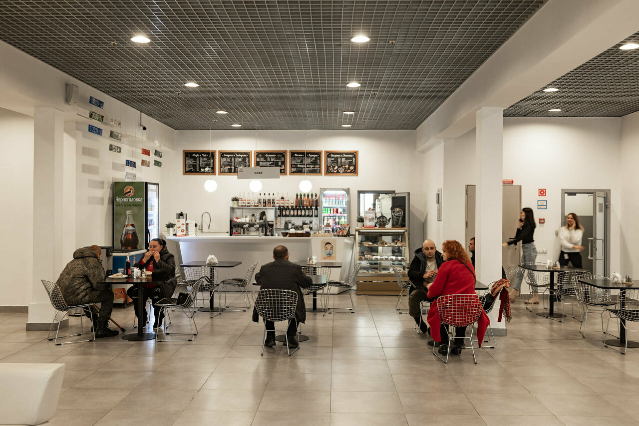 inside