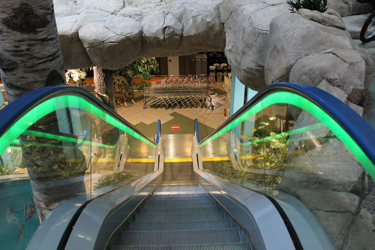 inside