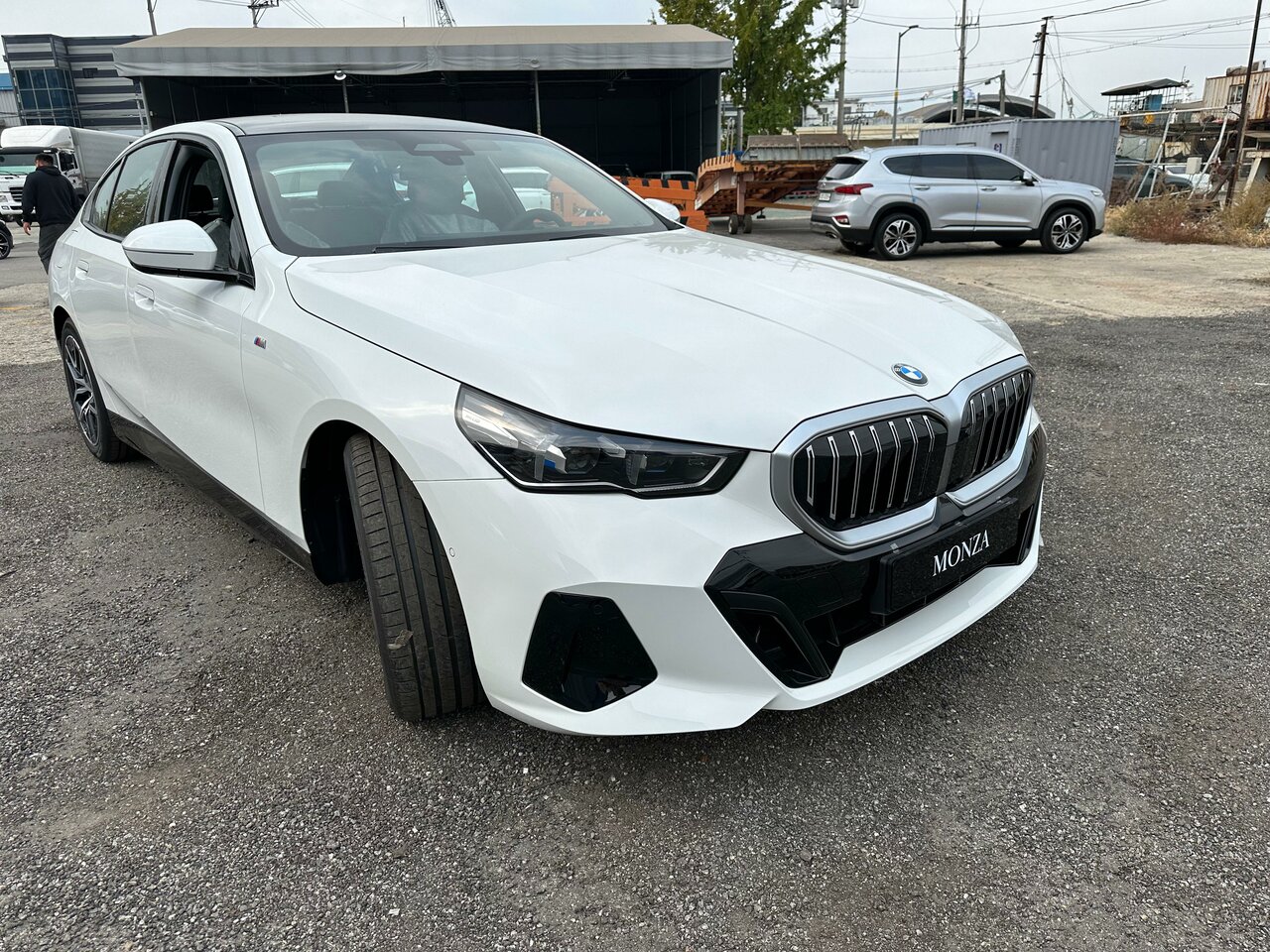 outside