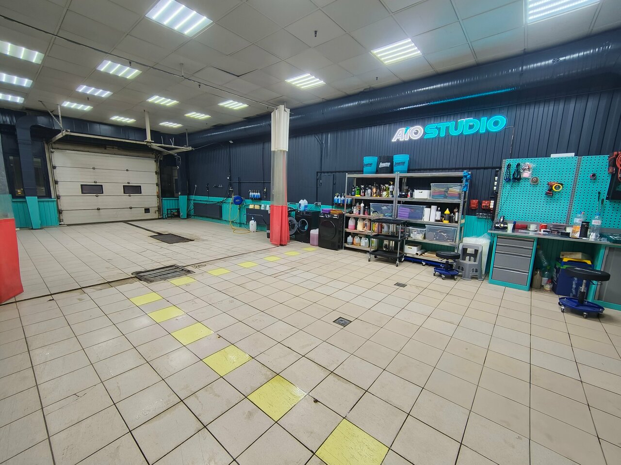 inside