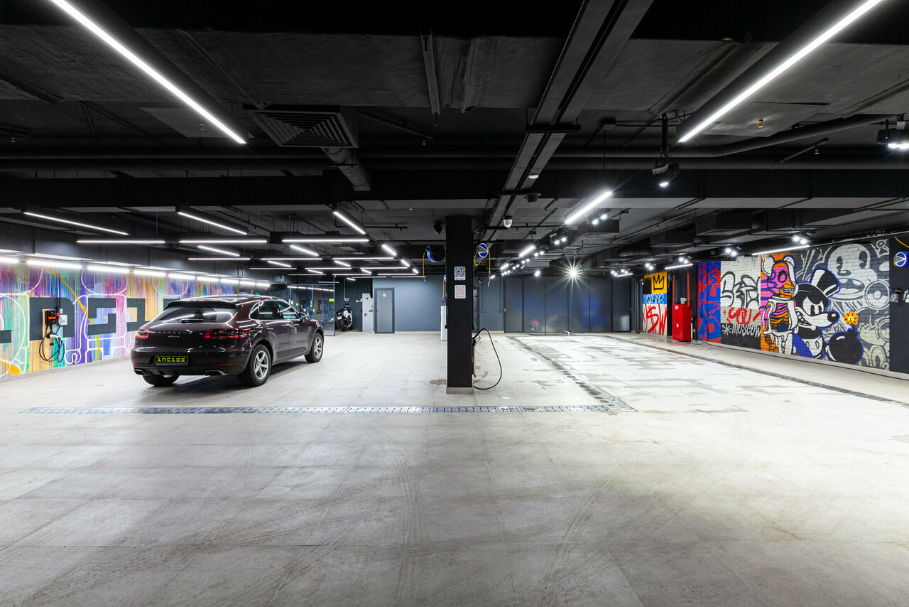inside