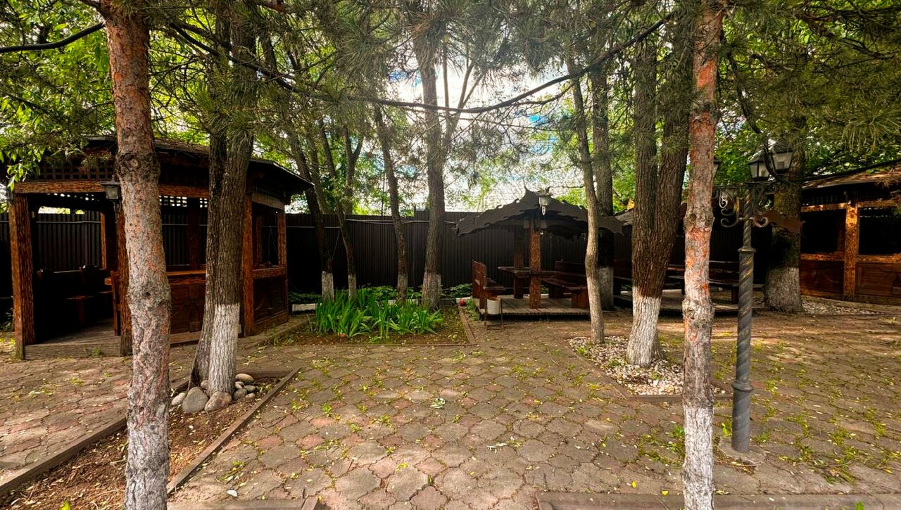 outside