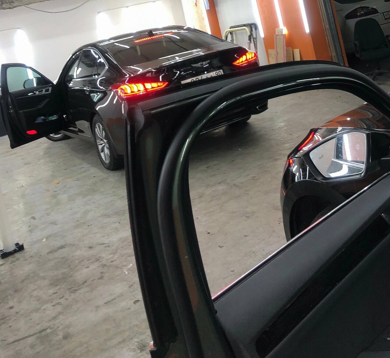 inside