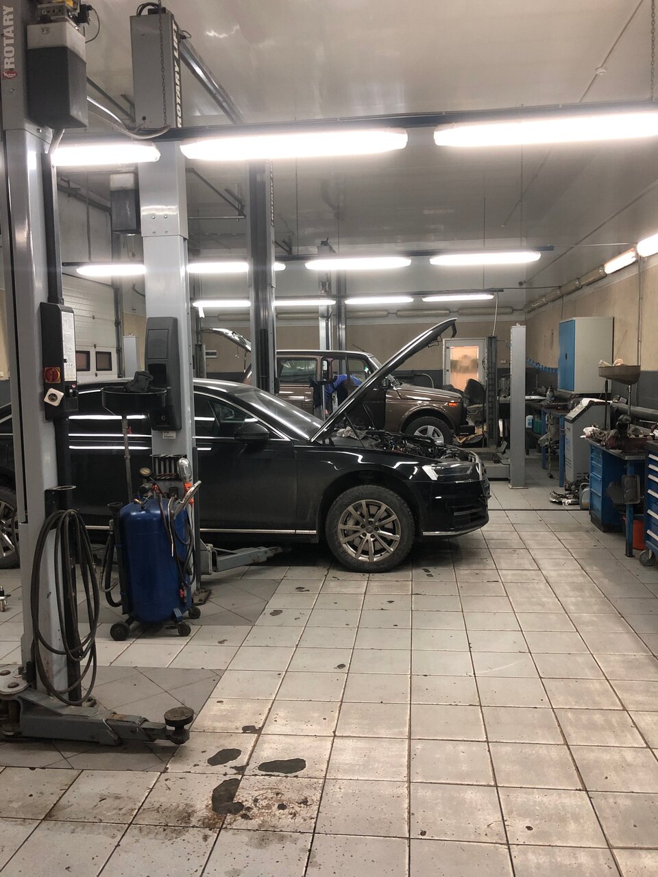 inside
