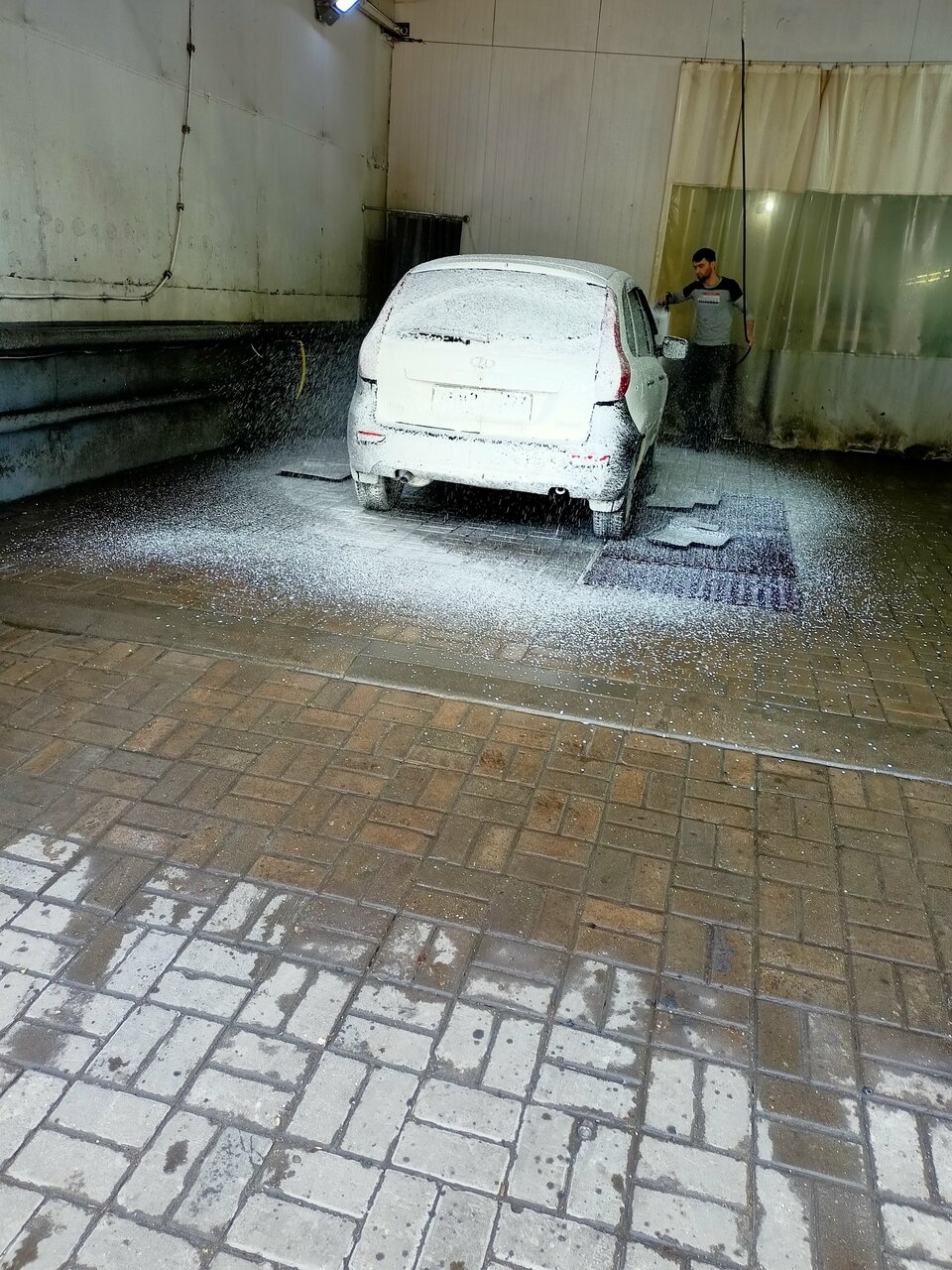inside