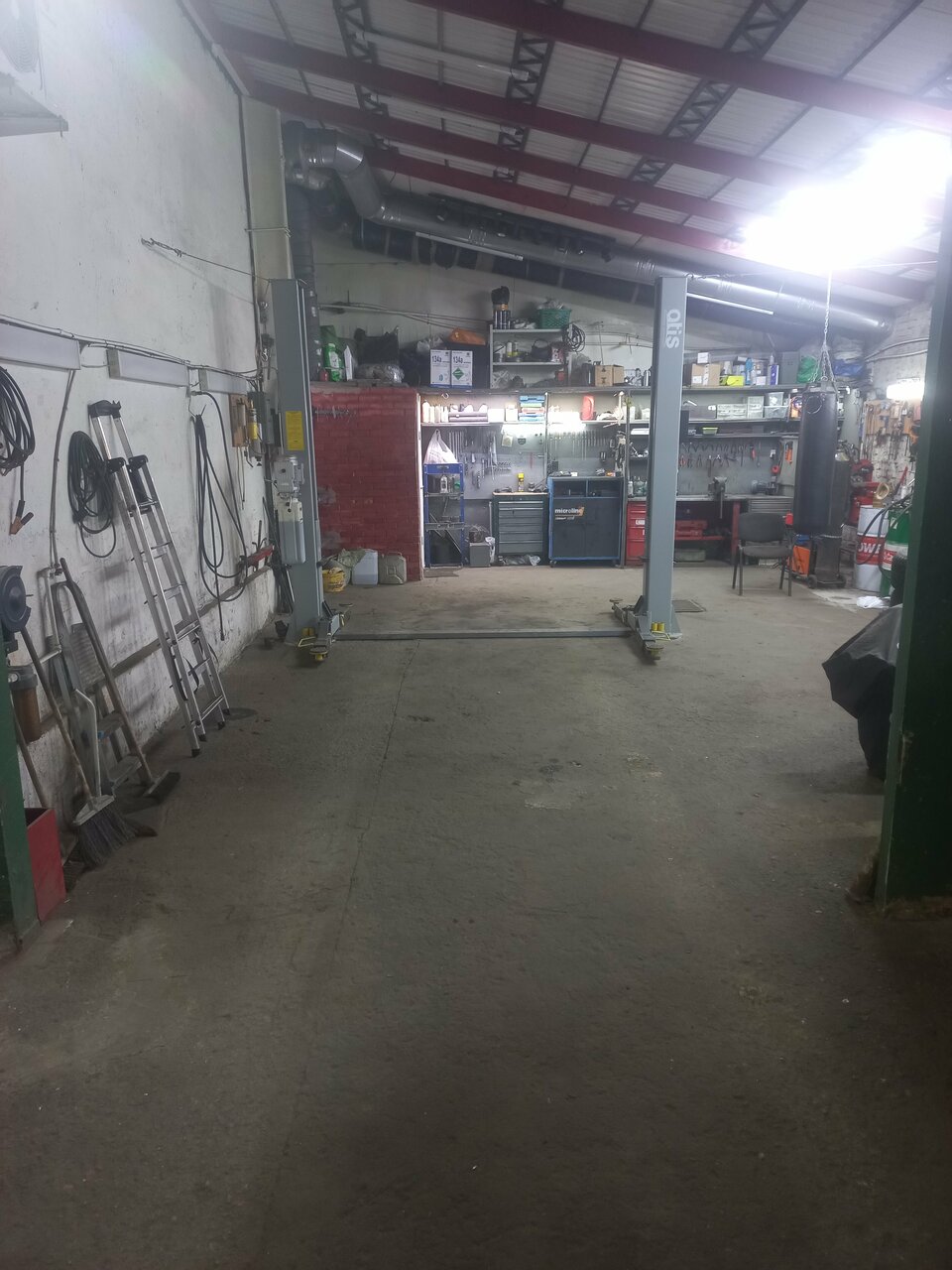inside