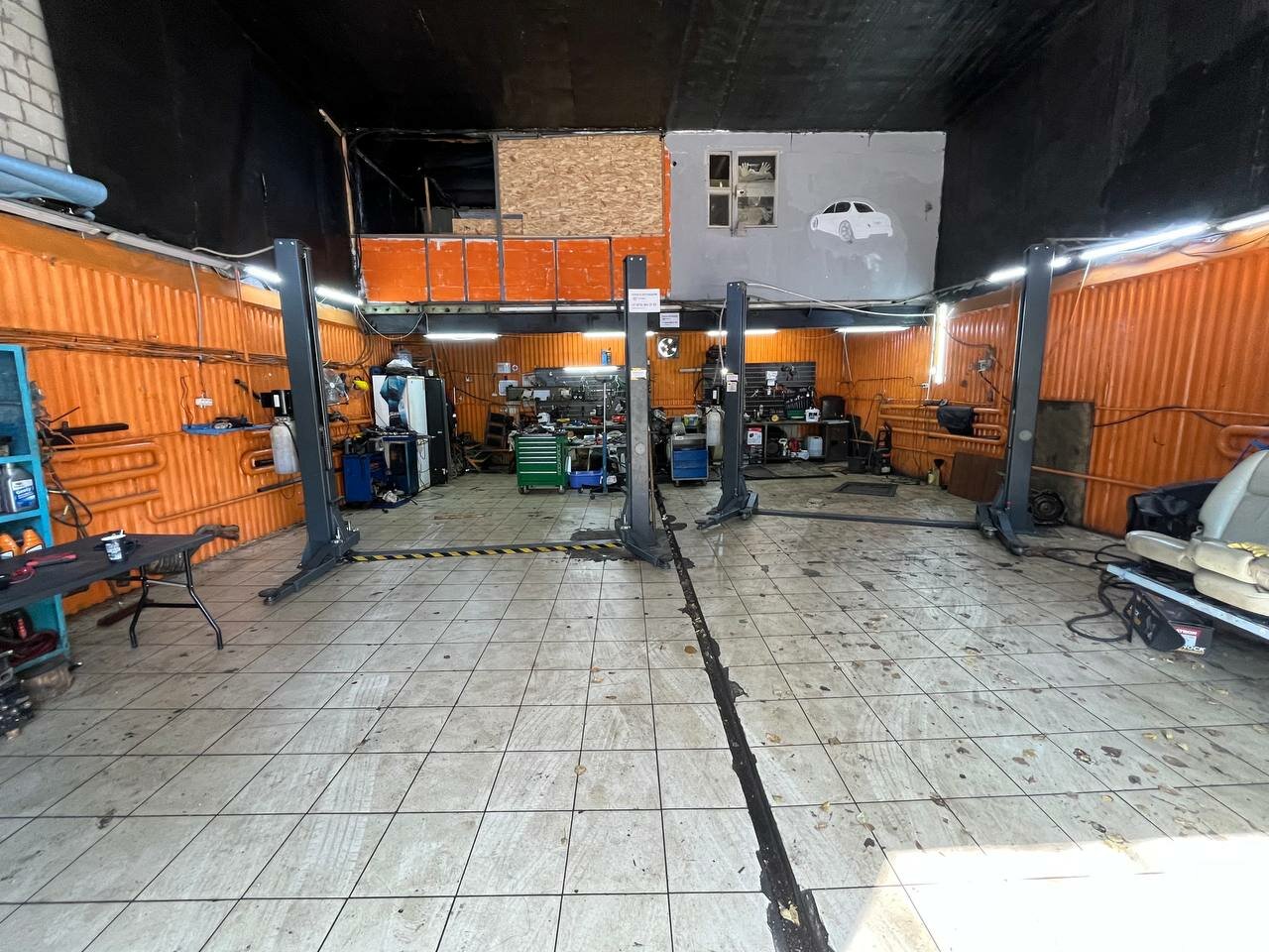 inside