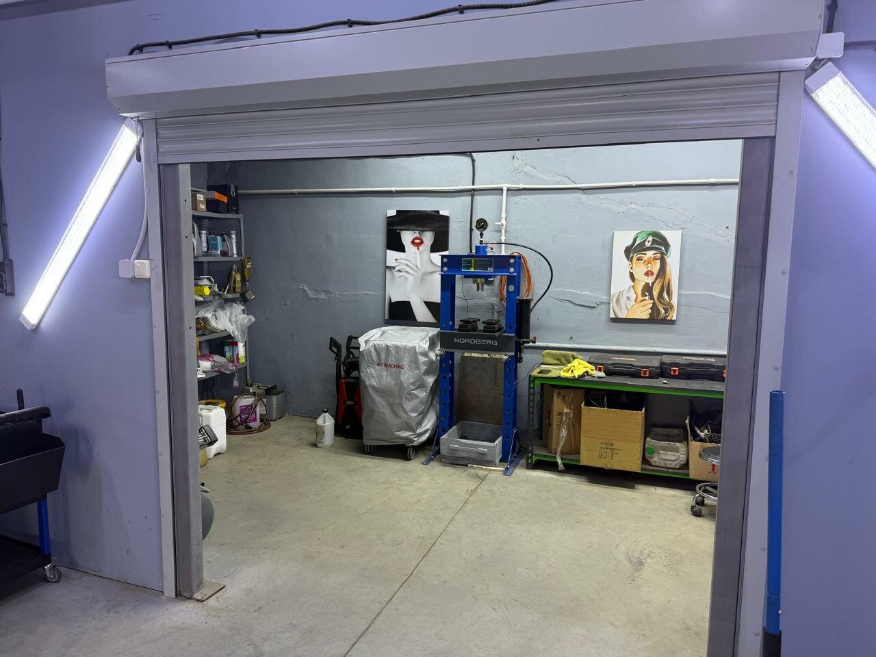 inside