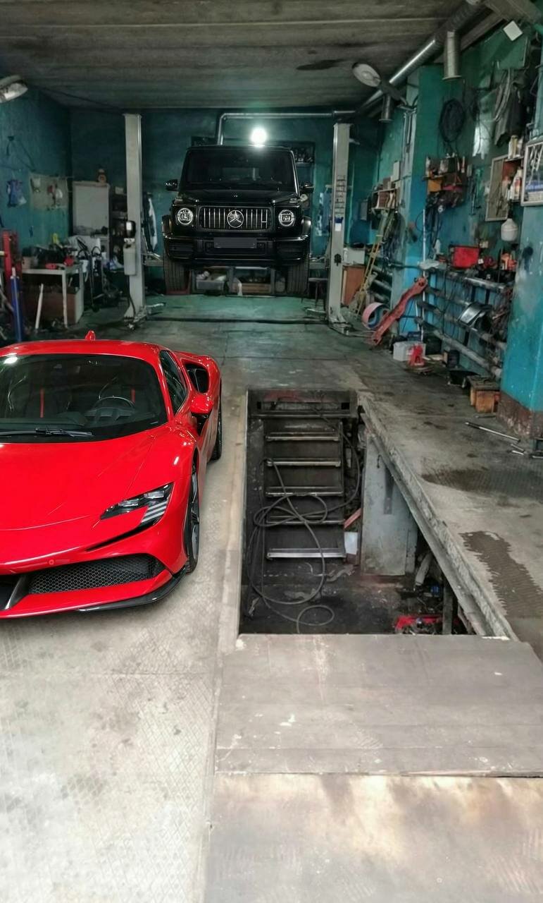 inside