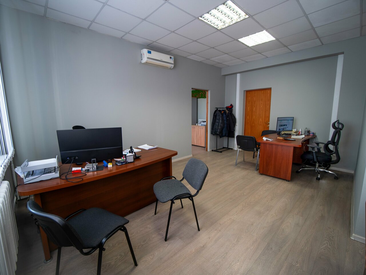 inside