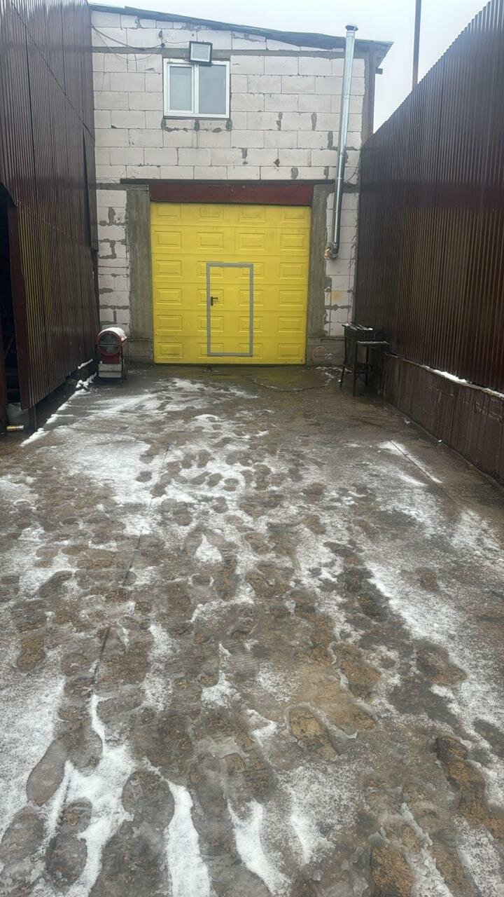 outside