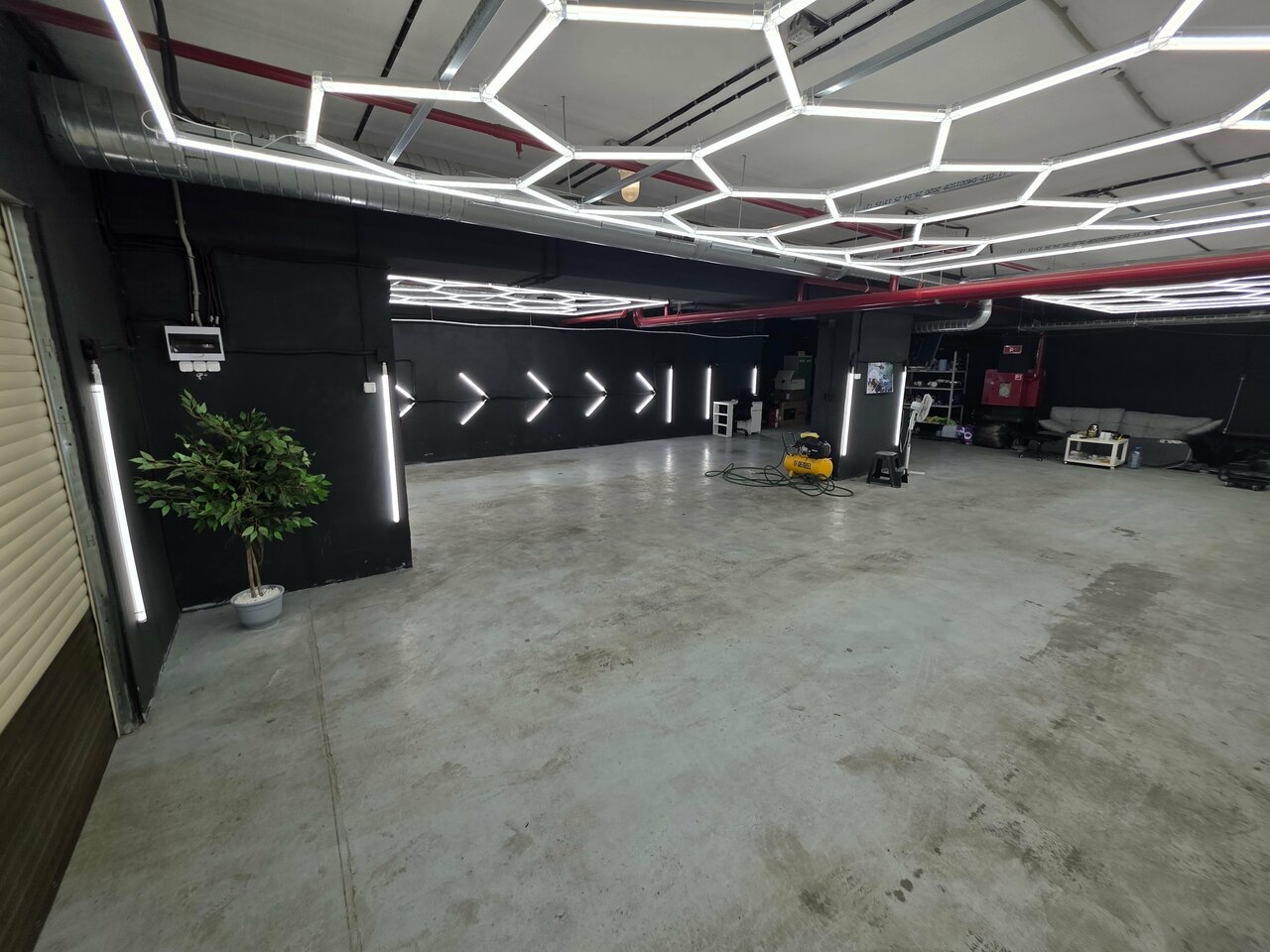 inside